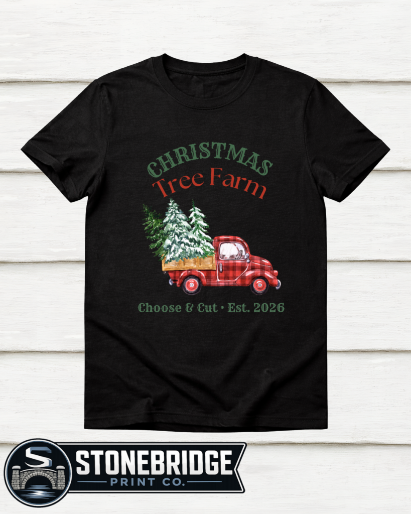 Christmas Tree Farm Tee – Gildan Softstyle G640