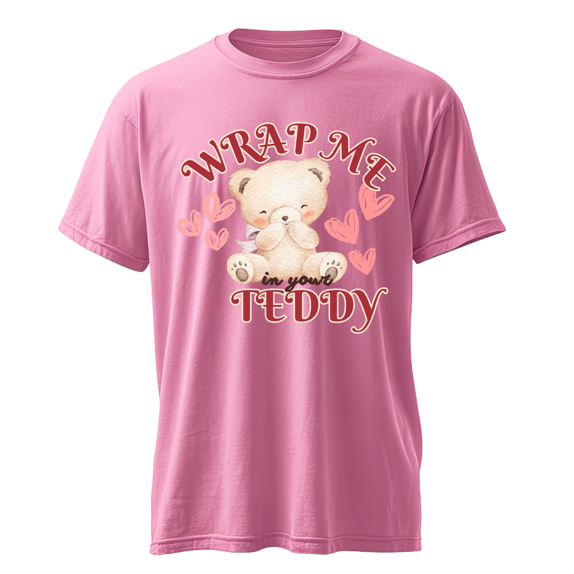 Wrap Me in Your Teddy Valentine Shirt - Image 2