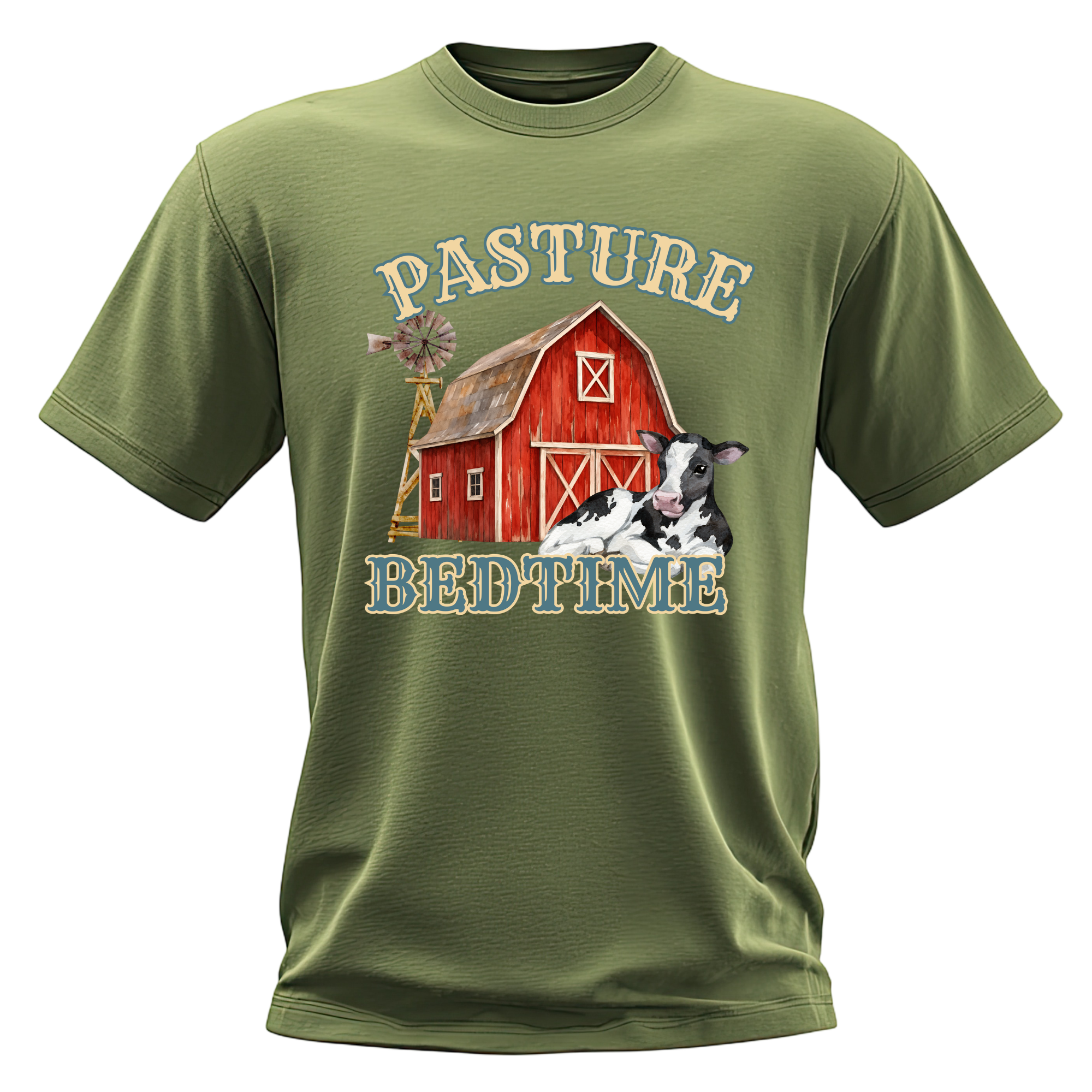 Pasture Bedtime Cow T-Shirt - Image 2