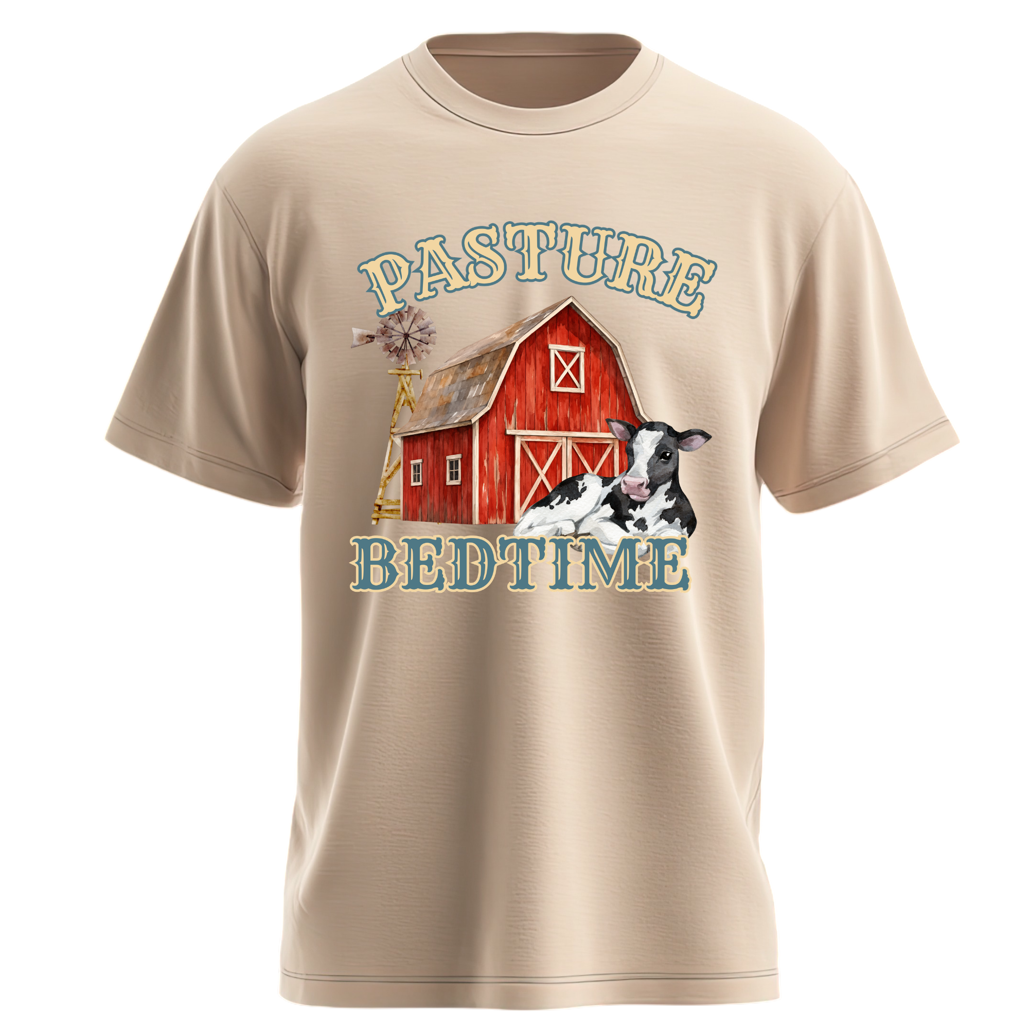 Pasture Bedtime Cow T-Shirt - Image 3