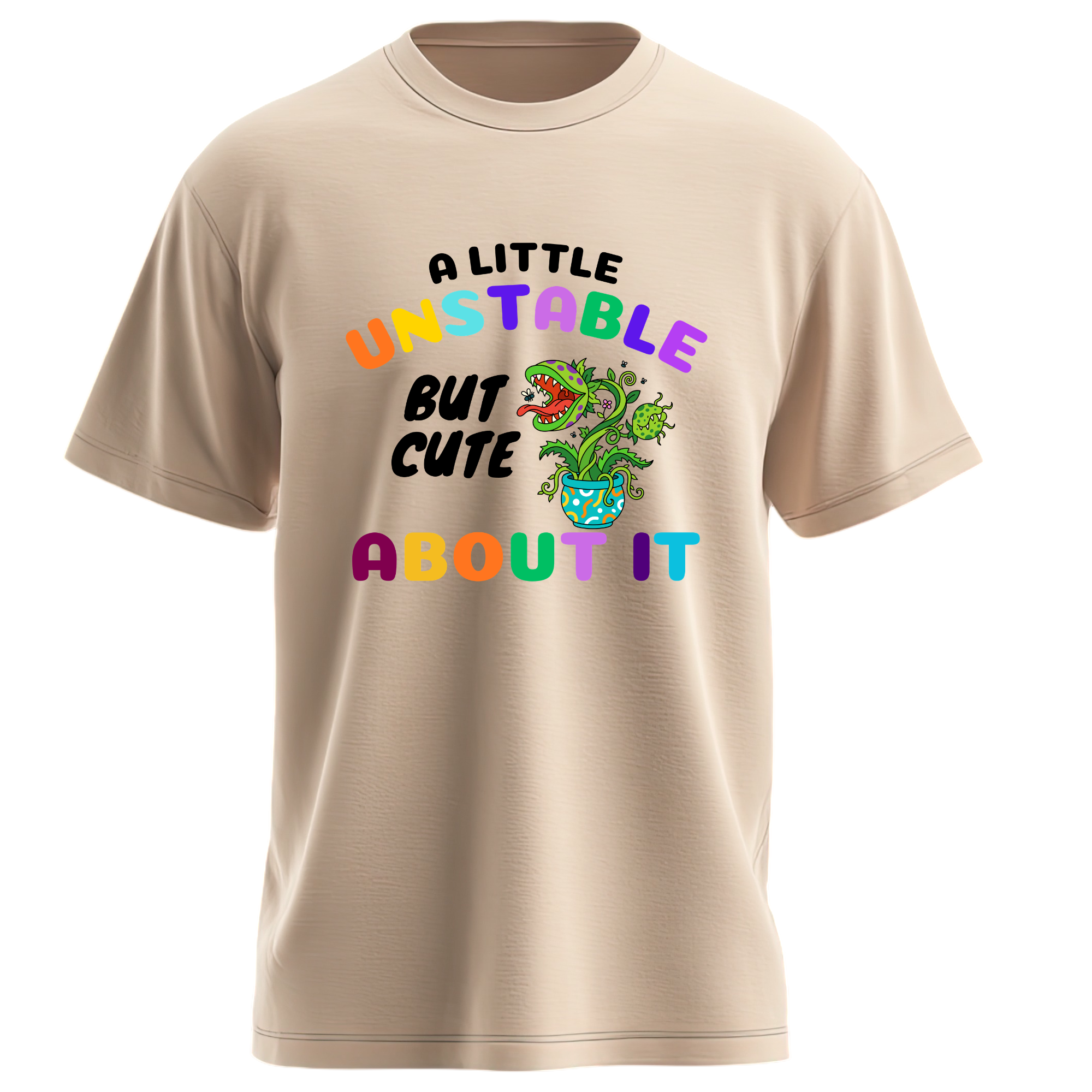 A Little Unstable, But Cute About It Tee - Image 4